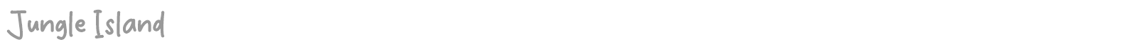 Jungle Island font preview